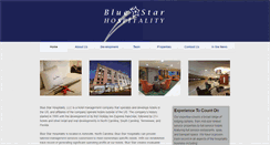 Desktop Screenshot of bluestarhospitality.net